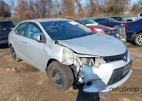 2014 Toyota Corolla Le z USA, uszkodzony, nr VIN 2T1BURHE5EC068339
